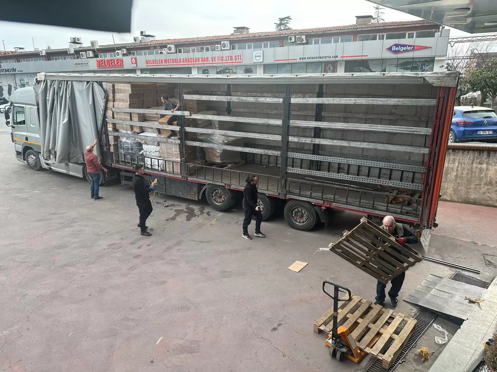 Rusya parsiyel taşımacılık